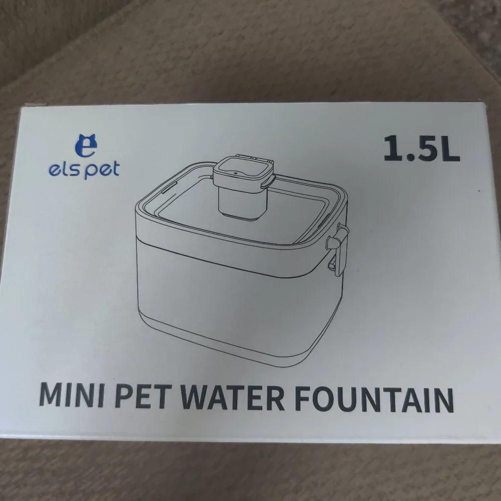 ELS PET Orange Automatic Cat Fountain